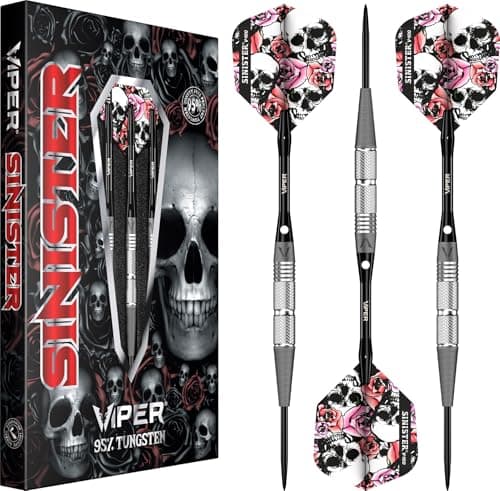 Viper Sinister Steel Tip Darts...king Holes, Professional Grade