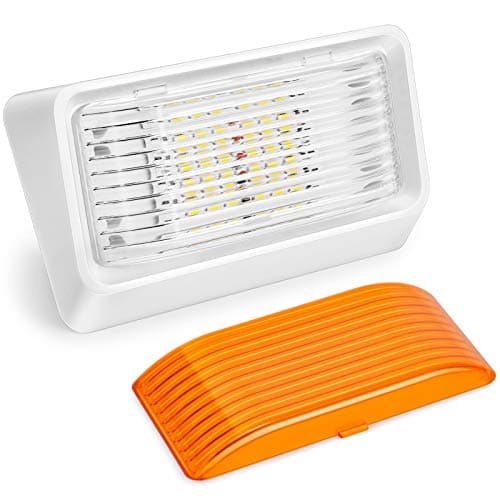 Kohree 320Lumen LED RV Porch L...lear and Amber Lenses Included
