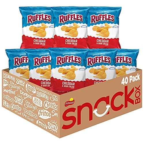 [SnS] $14.12* | 40-Count 1-Oz Ruffles Potato Chips (Cheddar Sour Cream) at Amazon