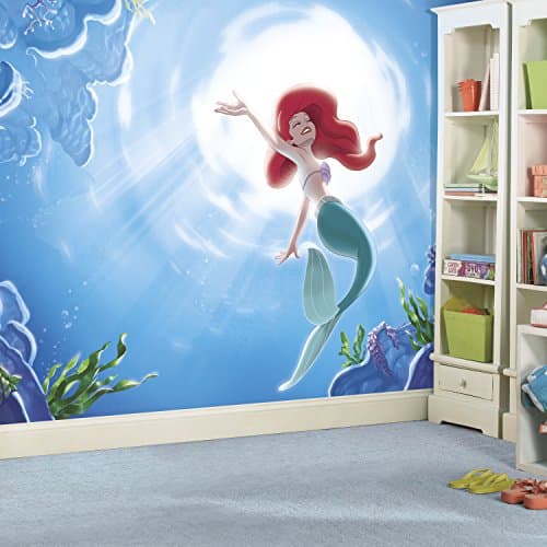 Disney Princess The Little Mer...all Mural by RoomMates,JL1370M