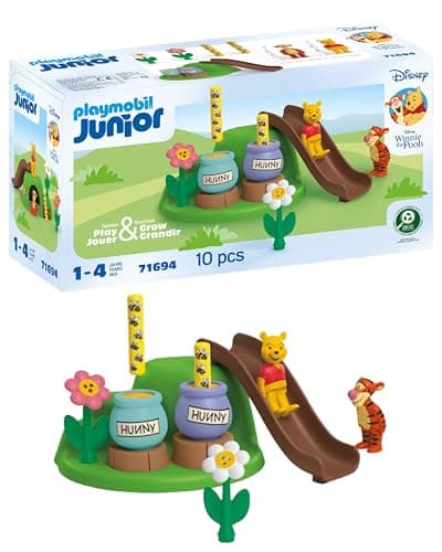 Playmobil Junior & Disney: Winnie The Pooh's & Tigger's Bee Garden