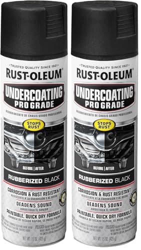 Rust-Oleum 248656 Professional...pray, 15 oz, Black (Pack of 2)