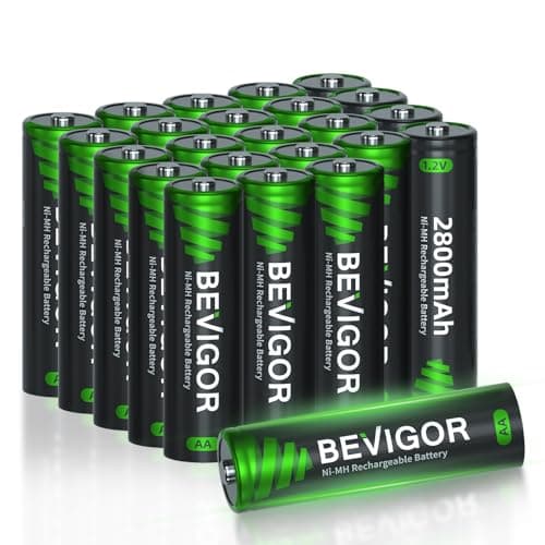 Bevigor 2,800mAh AA NiMH Rechargeable Batteries 24-Pack for $14 + free shipping w/ Prime