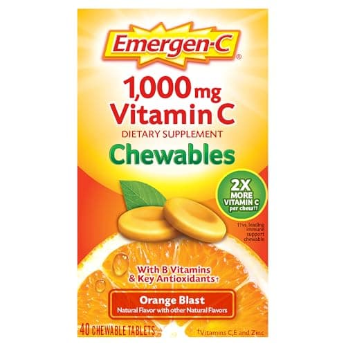 Emergen-C Chewable Vitamin C 1...st Flavor), Dietary Supplement