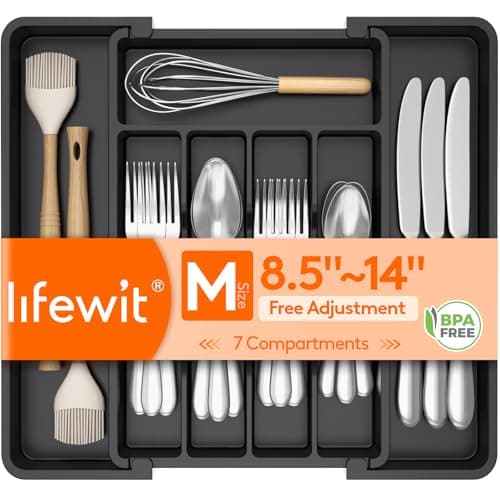 Expandable Silverware Drawer Organizer Only $2.98 on Amazon – Lowest Price Ever