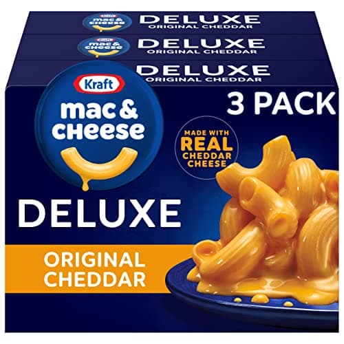 Select Accounts: 3-Pk 14-Oz Kraft Deluxe Mac & Cheese Original Cheddar $4.70 w/ S&S