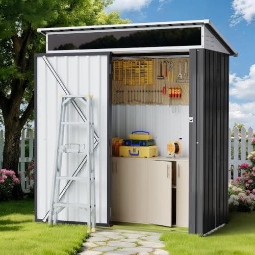 Shintenchi 5x3-Foot Outdoor Storage Shed for $105 + free shipping