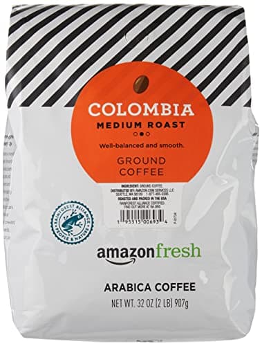 Amazon Fresh Colombia 32-oz. Ground Coffee for $14 w/ Prime + free shipping