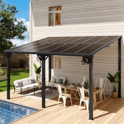 Aoxun 14x10-Foot Lean-to Gazebo Pergola for $400 + free shipping