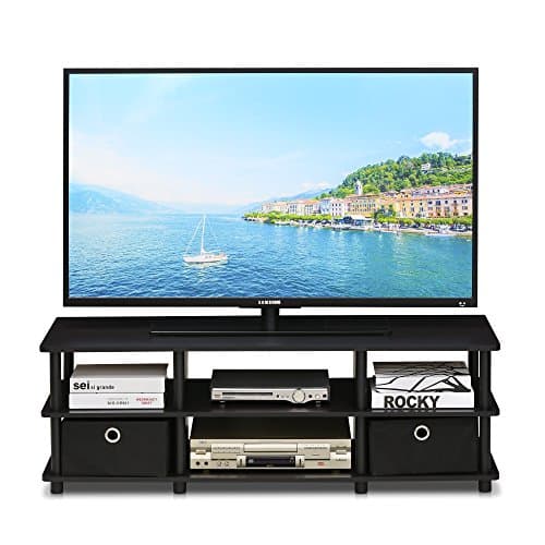 Furinno ECON TV Stand, 3-Tier ...Living Room, Bedroom, Espresso