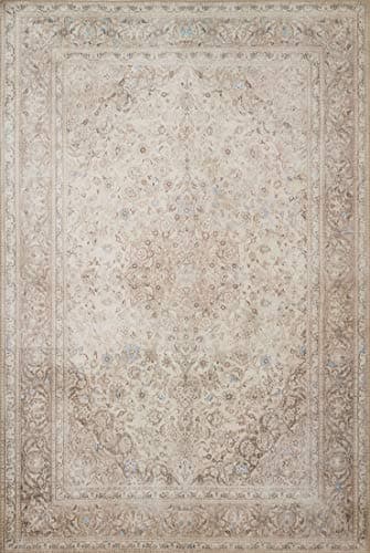 Loloi Loren Collection LQ-03 S...d/Taupe 7'-6" x 9'-6" Area Rug