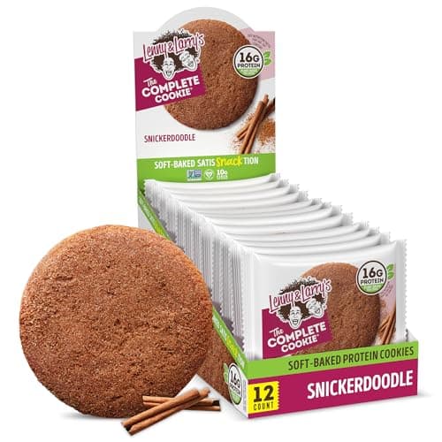 12-Pack Lenny & Larry's Complete Protein Cookies (Snickerdoodle) $8.49 w/ S&S + Free Shipping w/ Prime or on $35+