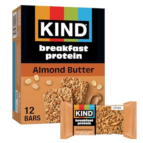 Select Accts: 6-Pk 1.76-Oz KIND Breakfast Protein Bars (Almond Butter) $2.50 w/ S&S