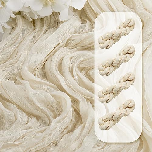 Cheesecloth Table Runner 36x12...t Party Round Table Decoration