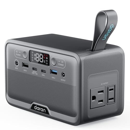 Prime Members: DARAN 100W LiFePO4 28,000mAh Power Station w/ AC Outlet & PD Fast Charge - $42 + FS - Amazon