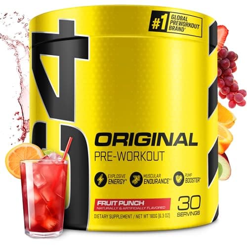 [SnS, AC] $11.81 | 30-Servings Cellucor C4 Original Pre Workout Powder (Fruit Punch) at Amazon