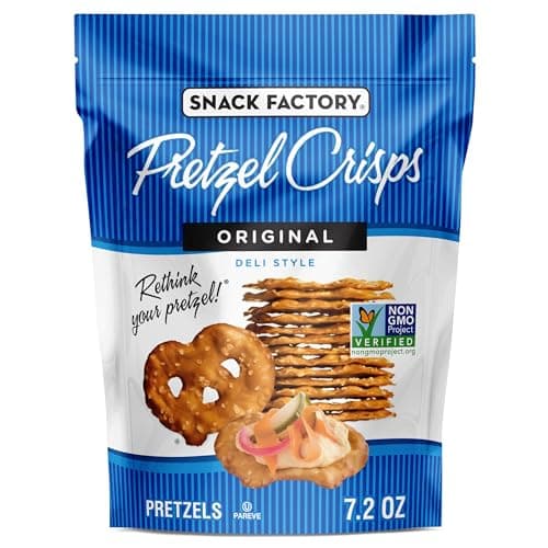 7.2-Oz Snack Factory Original Pretzel Crisps $1.80