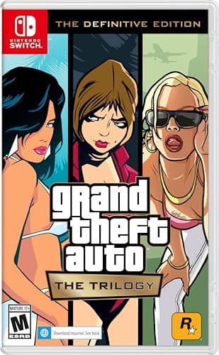 Grand Theft Auto The Trilogy Definitive Edition, Nintendo Switch ($19.99/33% OFF)
