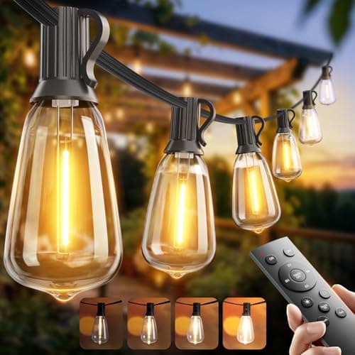 100-ft addlon Waterproof LED Outdoor String Lights with Remote $17 @ Amazon $16.99