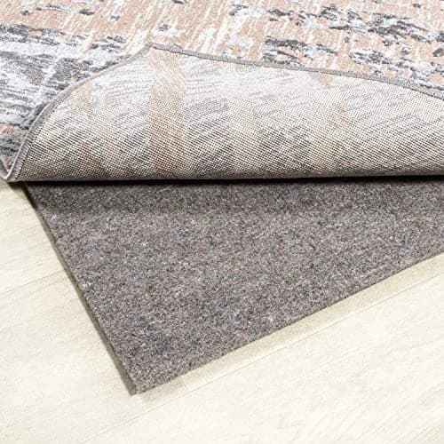 JONATHAN Y PAD300A-8 Comfort P...ard-Surface Floors, Gray/Brown