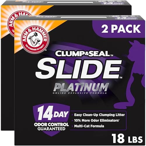 ARM & HAMMER Slide Platinum Mu...ntrol, 18 lb X 2 Pack (36 lbs)