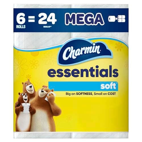Charmin Essentials 6-Count Mega Rolls Just $4.73 Shipped on Amazon (Reg. $7)