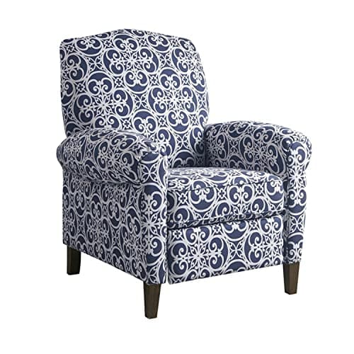 Madison Park Chic Recliner Cha...Sofa Home Theater - Navy Kirby