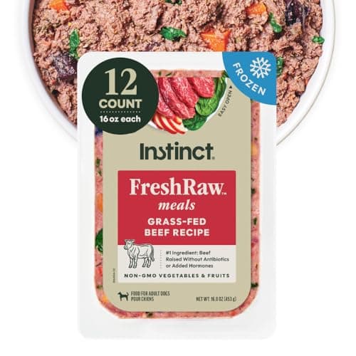 Instinct FreshRaw Meals, Natur...-Fed Beef, 16 oz. (Pack of 12)