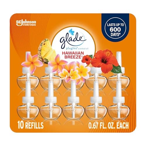 Glade PlugIns Air Freshener Refills 10-Count for $15 w/ Prime + free shipping w/ Prime
