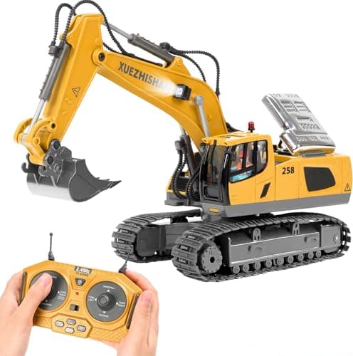 $37.97 | KidsFaves Remote Control Excavator Toys for Boys at Amazon