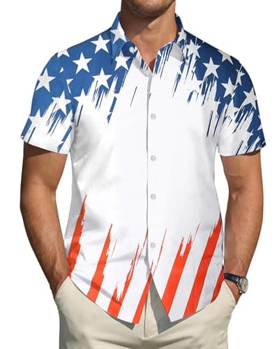 Men’s & Women’s Hawaiian Shirts from $6.99 on Amazon