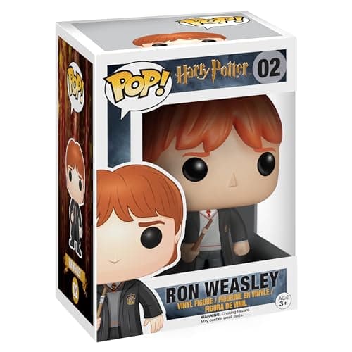 Funko Pop! Movies: Harry Potter - Ron Weasley - Collectable Vinyl Figure - Gift Idea - Official Merchandise - Toys for Kids & Adults - Figure for Collectors and Display