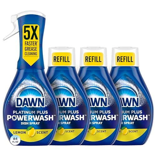 [SnS, AC] $11.16* | 4-Pack 16-Oz Dawn Platinum Powerwash Dish Spray (Lemon Scent) at Amazon