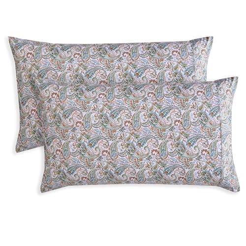 Elegant Comfort Paisley Patter... Paisley King Pillowcase, Teal