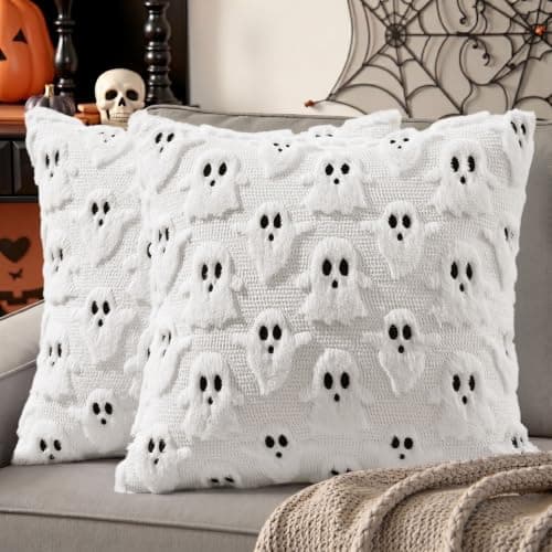 Halloween & Fall Throw Pillow Cover 2-Packs from $6.99 on Amazon