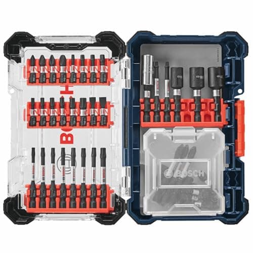 $17.94 | Bosch SDMSD45 45 pc. Driven Impact Screwdriving Custom Case Set at Amazon