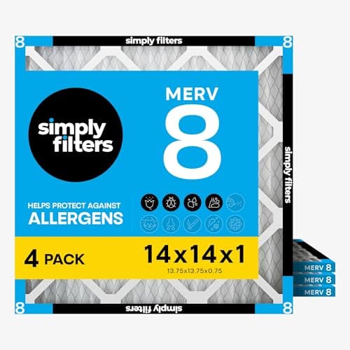Simply 14x14x1 Air Filter, MER...) DUST, Pet, & Allergy Control