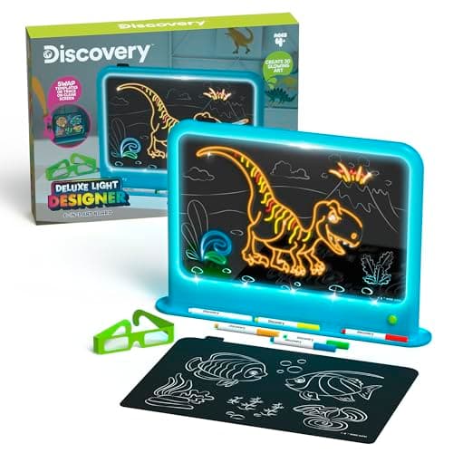 Discovery Deluxe Light Designe...c Drawing Pad Activity Toy Set