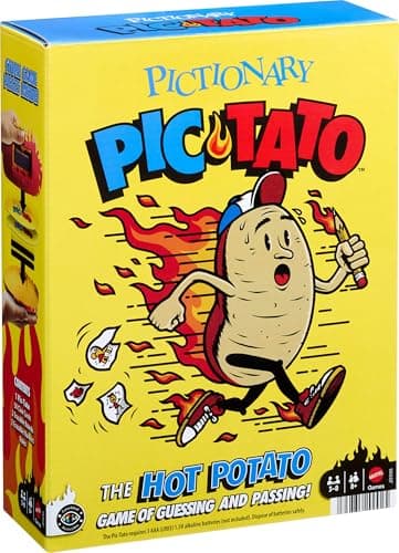 Mattel Games Pictionary Pic-Tato Drawing Game w/ Hot Potato That Talks & Plays Music $8.24 + Free Shipping w/ Prime or on $35+