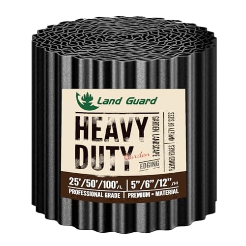 Land Guard 50-Foot Corrugated Garden Edging Border for $24 + free shipping