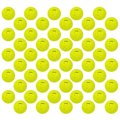 Franklin Sports X-40 Picklebal...nament Grade - 50 Pack - Optic