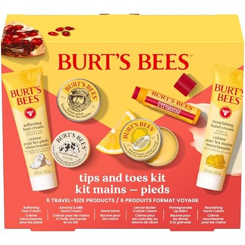 Select Accounts: 6-Pc Burt's Bees Tips & Toes Travel Gift Set $6.90 w/ S&S