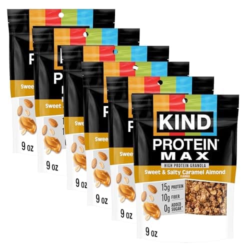 Select Amazon Accts: 6-Pack 9oz. Kind Protein Max 15g Protein Granola (Caramel) $13.30