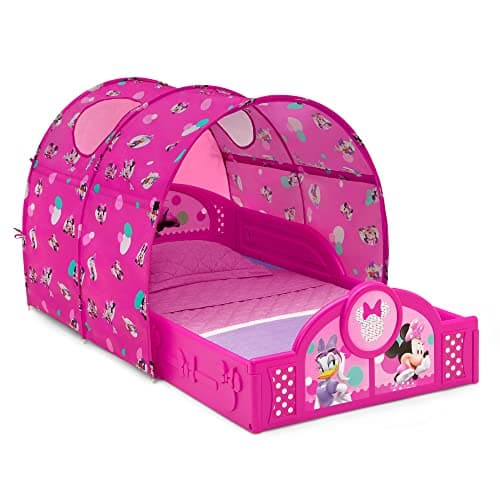 Delta Children - Disney Minnie...ay Toddler Bed with Tent, Pink