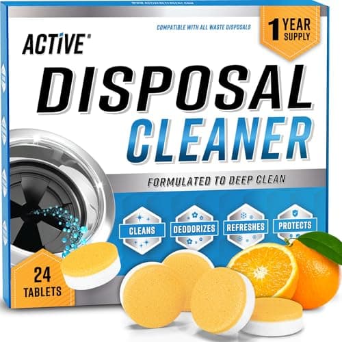 24-Count ACTIVE Garbage Disposal Cleaner & Deodorizer Tablets (Citrus) $12.72 w/ S&S + Free Shipping w/ Prime or on $35+