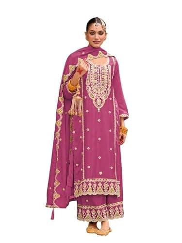 Jevious Indian/Pakistani Designer Salwar Kameez Dress Ethnic Party Wear Ready to wear Palazoo Style Salwar Suit