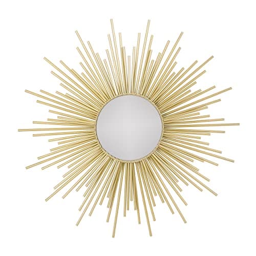 Henton Sunburst Wall Mirror - Gold
