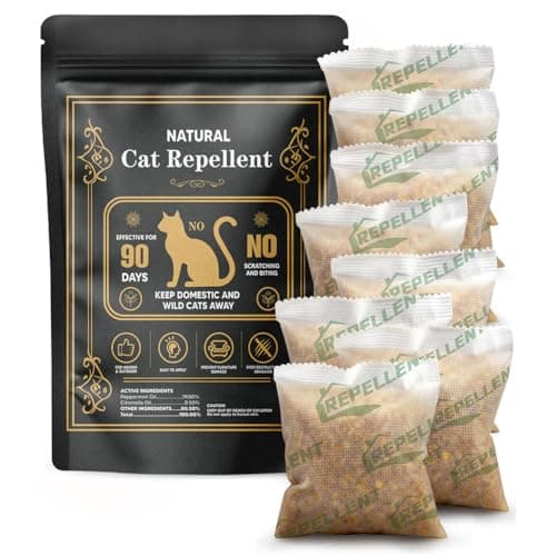 VDKOGSX Cat Repellent Indoor & Outdoor, Cat Urine Deterrent, Cats Pee Repellant, Cat Scratch Deterrent for Furniture/Rug/Curtain, Keep Cats Out of Yard (1 Ounce (Pack of 8))