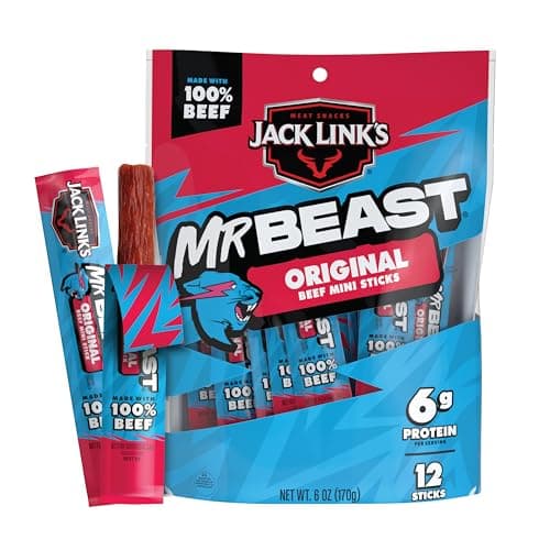 Jack Link’s x MrBeast Mini Beef Sticks 12-Pack Just $5 Shipped on Amazon