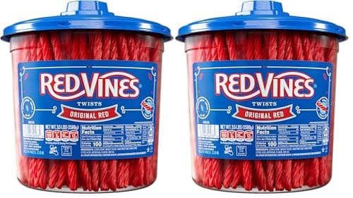 Red Vines Licorice Candy Origi...Red Licorice 3.5 Lb Jar 2 Pack